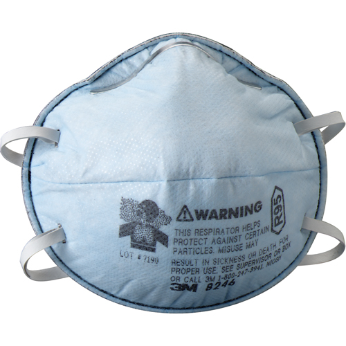 Respirateurs contre les particules 8246, R95, Certifi&eacute; NIOSH Moffatt Supply & Specialties