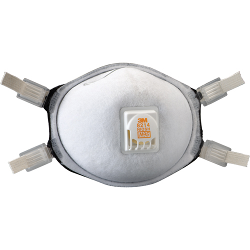 Respirateurs contre les particules 8214 pour soudage, N95, Certifi&eacute; NIOSH Moffatt Supply & Specialties