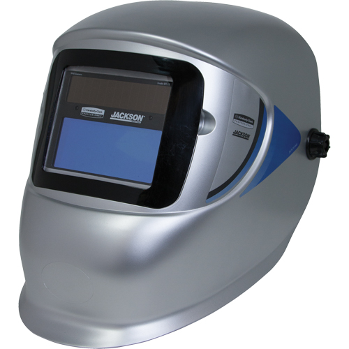Masque de soudage FAA variable WH40, 3,77" lo x 1,65" la Champ de vision, Teinte 9 - 13, Argent Moffatt Supply & Specialties