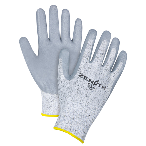 Seamless Stretch Cut-Resistant Gloves, Size 2X-Large/11, 13 Gauge, Nitrile Coated, HPPE Shell, ANSI/ISEA 105 Level 2/EN 388 Level 3 Moffatt Supply & Specialties
