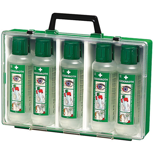 Mallette de transport pour douche oculaire, Portatif Moffatt Supply & Specialties