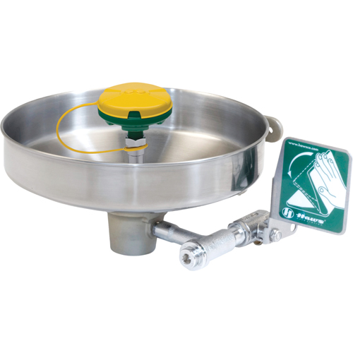 Axion&reg; Eye/Face Wash Station, Wall-Mount Installation, Stainless Steel Bowl Moffatt Supply & Specialties