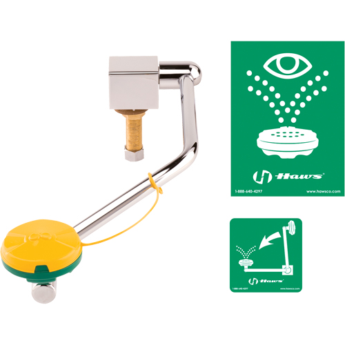 Eye/Face Wash Station, Sink Mount Installation Moffatt Supply & Specialties