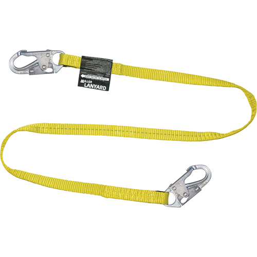 Miller&reg; Web Lanyard, 1 Legs, 6', CSA Class B, Polyester Moffatt Supply & Specialties