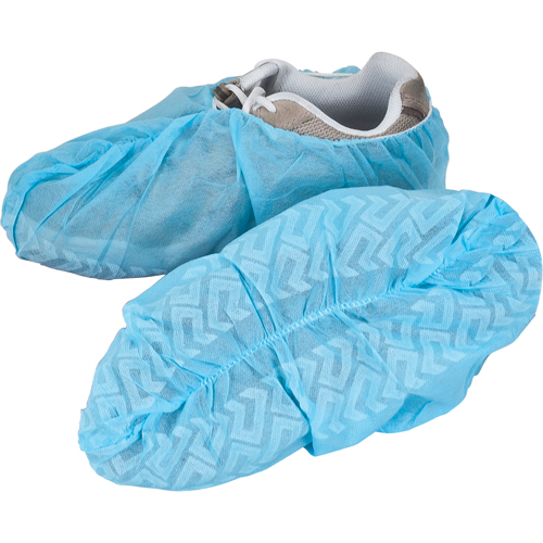 Couvre-chaussures, T-Grand, Polypropyl&egrave;ne, Bleu Moffatt Supply & Specialties