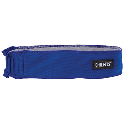 Chill-Its&reg; 6605 Cooling Headbands, Blue Moffatt Supply & Specialties