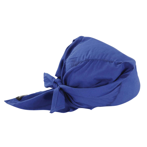 Chill-Its&reg; 6710 Cooling Triangle Hats, Blue Moffatt Supply & Specialties