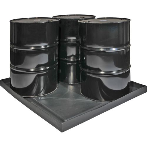 Econo Spill Shells, 51" L x 47" W x 5" H, 36 US gal. Spill Capacity Moffatt Supply & Specialties