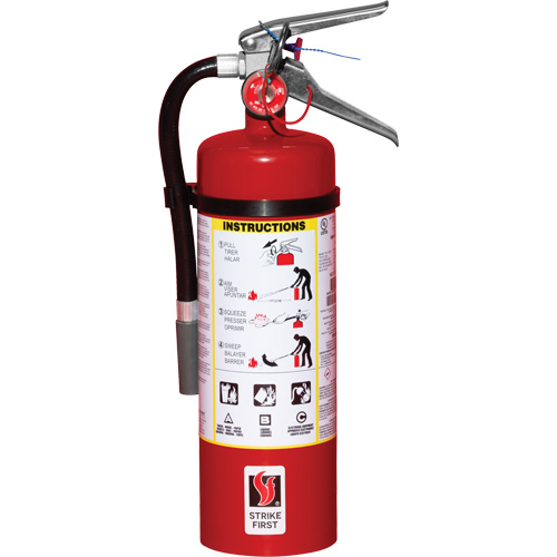 Extincteur d'incendie, ABC, Capacit&eacute; 5 lb Moffatt Supply & Specialties