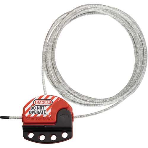 Adjustable Cable Lockouts, 15' Length Moffatt Supply & Specialties