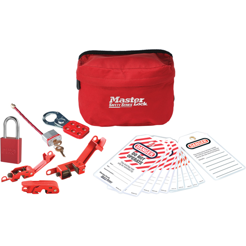 Personal Safety Lockout Kit - Compact Pouch Only, Confined Space Kit Moffatt Supply & Specialties