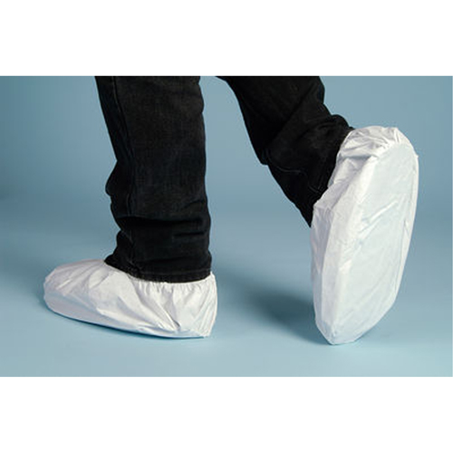 Couvre-chaussures , Grand, Microporeux, Blanc Moffatt Supply & Specialties
