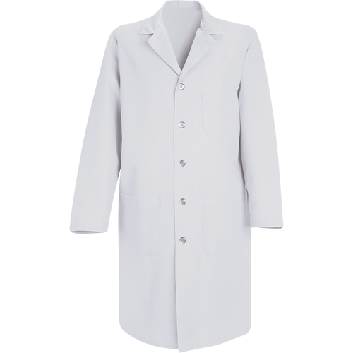 Lab Coats, Poly-Cotton, 32, White Moffatt Supply & Specialties