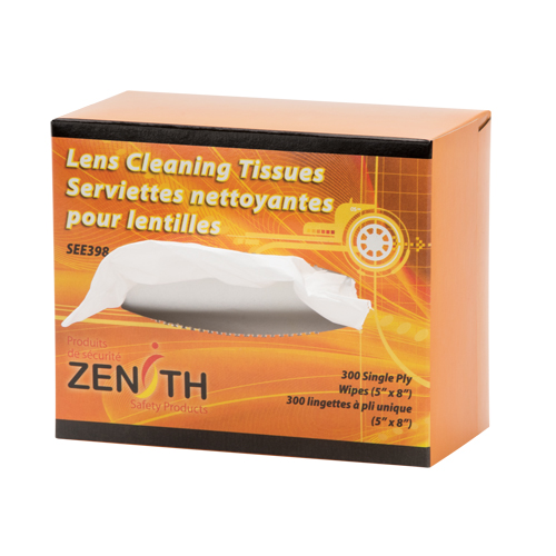 Lens Cleaning Tissues, 5" x 8", 300 /Pkg. Moffatt Supply & Specialties