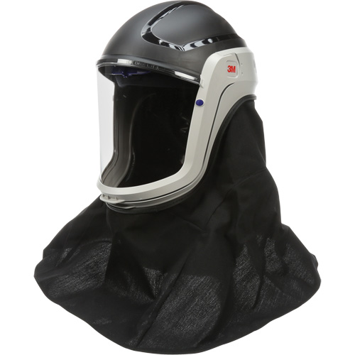 Assemblage de casque Versaflo avec visi&egrave;re de premi&egrave;re qualit&eacute; et enveloppe r&eacute;sistante aux flammes, Universel, Casque rigide, Bavette Simple Moffatt Supply & Specialties