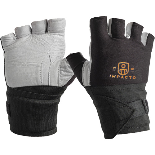 Gants antivibrations - droit, Taille Petit, Paume Cuir fleur Moffatt Supply & Specialties