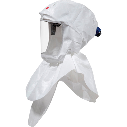 Cagoule Versaflo complet avec col interne et coiffe de premi&egrave;re qualit&eacute;, Universel, Coiffe souple, Bavette Double Moffatt Supply & Specialties
