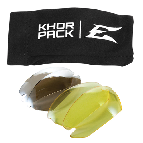 Lentilles de rechange pour les lunettes de s&eacute;curit&eacute; Khor, Antibu&eacute;e/anti-&eacute;gratignures, Transparent, Khor Moffatt Supply & Specialties
