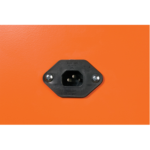 Armoires de rangement pour pr&eacute;paration aux situations d'urgence, Acier, 4 Tablettes, 65" h x 43" la x 18" P, Orange Moffatt Supply & Specialties