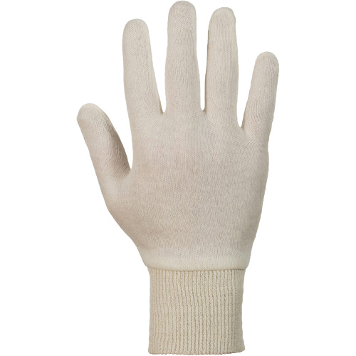 Gants tricot&eacute;s Superior ML80K, Taille unique, Blanc, Non doubl&eacute;, Poignet en tricot Moffatt Supply & Specialties