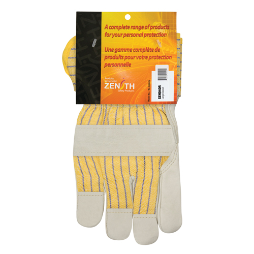 Gants d'ajusteur doubl&eacute;s pour l'hiver &agrave; chaleur sup&eacute;rieure, Grand, Paume en Cuir fleur de vache, Doublure en Thinsulate Moffatt Supply & Specialties