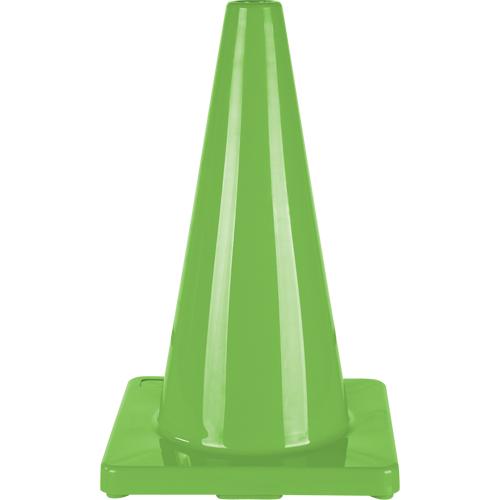 Coloured Traffic Cone, 18", Green Moffatt Supply & Specialties
