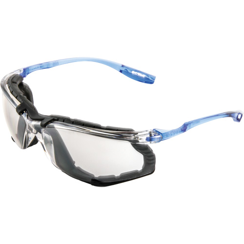 Lunettes de s&eacute;curit&eacute; avec joint en mousse Virtua, Lentille Miroir int&eacute;rieur/ext&eacute;rieur, Antibu&eacute;e, ANSI Z87+/R&eacute;pond ou surpasse la norme CSA Z94.3 Moffatt Supply & Specialties