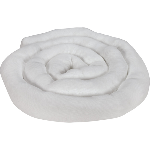 Sorbent Sock, Oil Only, 45 gal. Absorbancy, 3" W x 10' L, Pack of 10 Moffatt Supply & Specialties