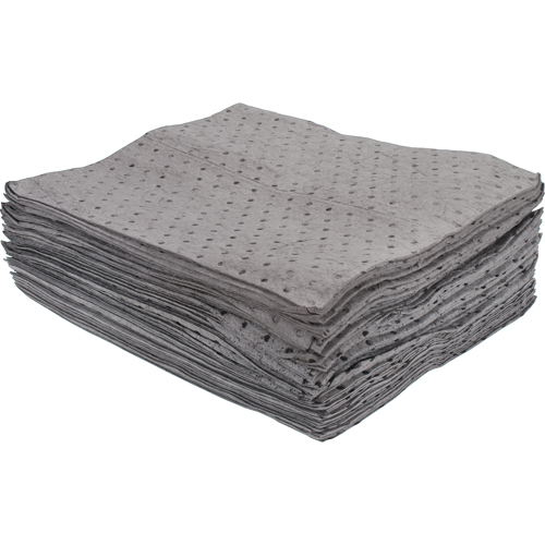 Premium Bonded Sorbent Pads, Universal, 15" x 17", 15 gal. Absorbancy Moffatt Supply & Specialties