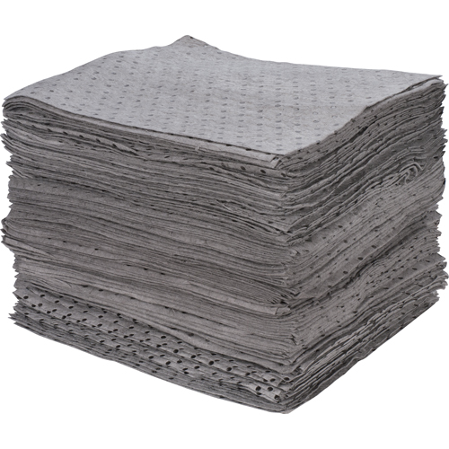 Premium Bonded Sorbent Pads, Universal, 15" x 17", 30 gal. Absorbancy Moffatt Supply & Specialties