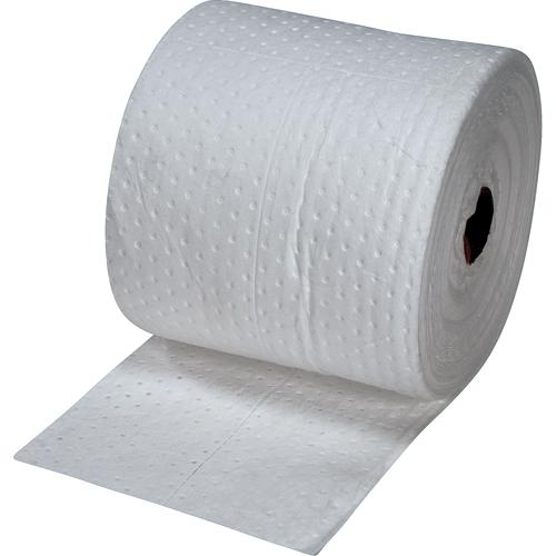 Premium Laminated (SMS) Sorbent Rolls, Heavyweight, 150' L x 15" W, 25 gal. Absorbancy Moffatt Supply & Specialties
