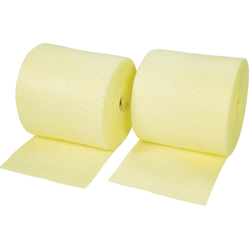 Premium Bonded Sorbent Pads, Heavyweight, 150' L x 15" W, 25 gal. Absorbancy Moffatt Supply & Specialties