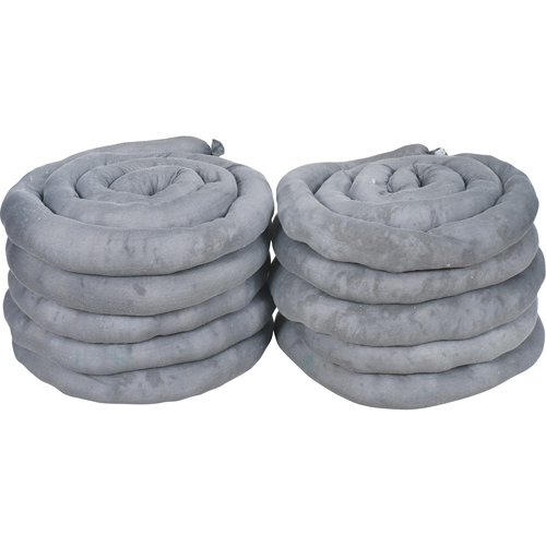 Remblais tubulaires absorbants, Universel, Absorption 40 gal., 3" la x 10' lo, Pqt de 10 Moffatt Supply & Specialties