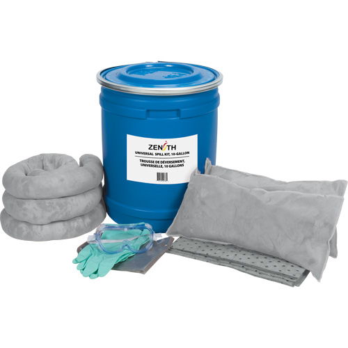 Premium Truck Spill Kit, Universal, Drum, 10 US gal. Absorbancy Moffatt Supply & Specialties
