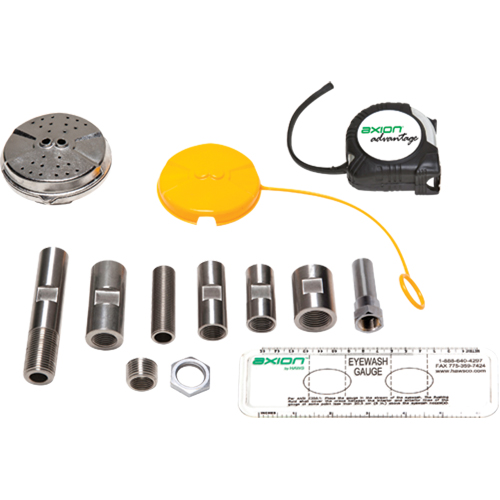 Axion Advantage&reg; Eye/Face Wash Upgrade Kit with Stainless Steel Eye/Face Wash Head Moffatt Supply & Specialties