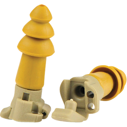 BattlePlugs&reg; Impulse Earplugs, Uncorded, Pair - Plastic Case, 24 dB NRR, Small Moffatt Supply & Specialties