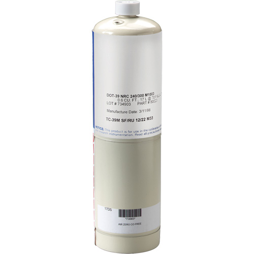 Zero Gas Cylinder Moffatt Supply & Specialties