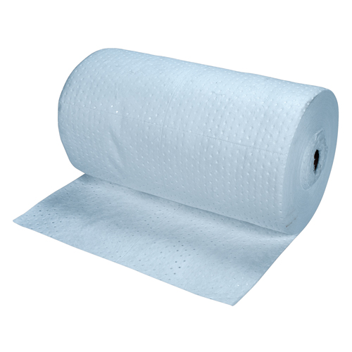 Premium Blue Bonded Sorbent Pads, Lightweight, 150' L x 30" W, 55 Gal. Absorbancy Moffatt Supply & Specialties