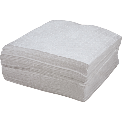 Premium Bonded Sorbent Pads, Oil Only, 15" x 18", 30 gal. Absorbancy Moffatt Supply & Specialties