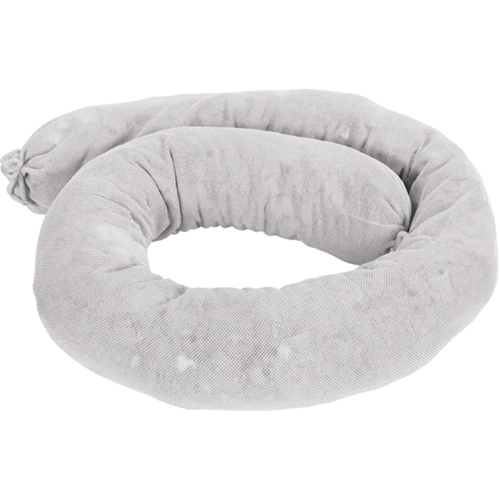 Remblais tubulaires absorbants, Huile seulement, Absorption 45 gal., 3" la x 4' lo, Pqt de 25 Moffatt Supply & Specialties
