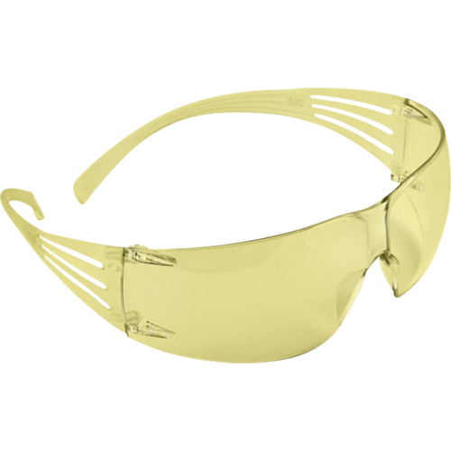 Lunettes de s&eacute;curit&eacute; SecureFit s&eacute;rie 200, Lentille Ambr&eacute;e, Antibu&eacute;e, ANSI Z87+/R&eacute;pond ou surpasse la norme CSA Z94.3 Moffatt Supply & Specialties