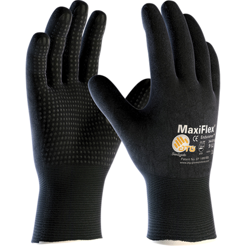 ATG MaxiFlex&reg; EnduranceTM 34-8745 Gloves, 7/Small, Foam Nitrile Coating, 15 Gauge, Nylon Shell Moffatt Supply & Specialties
