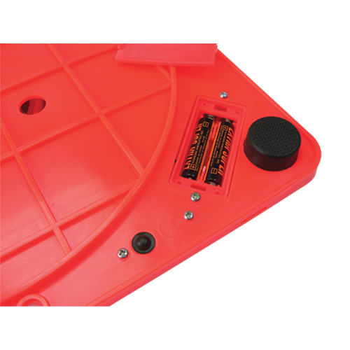 C&ocirc;ne repliable illumin&eacute;, 28" h, Orange Moffatt Supply & Specialties