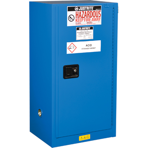 Armoires compacte pour rangement de mati&egrave;res dangereuses Sure-Grip Ex, 15 gal., 23,25" x 44" x 18" Moffatt Supply & Specialties
