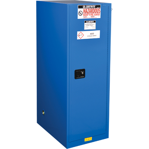 Armoires &eacute;troite pour rangement de mati&egrave;res dangereuses Sure-Grip Ex, 54 gal., 23,25" x 65" x 34" Moffatt Supply & Specialties