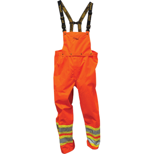 Safety Rainwear, 3X-Large, Polyester/PVC, Orange Moffatt Supply & Specialties