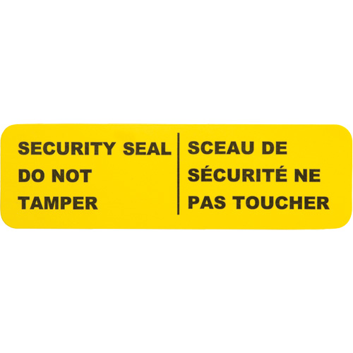 Security Seals, 2-1/2" Moffatt Supply & Specialties