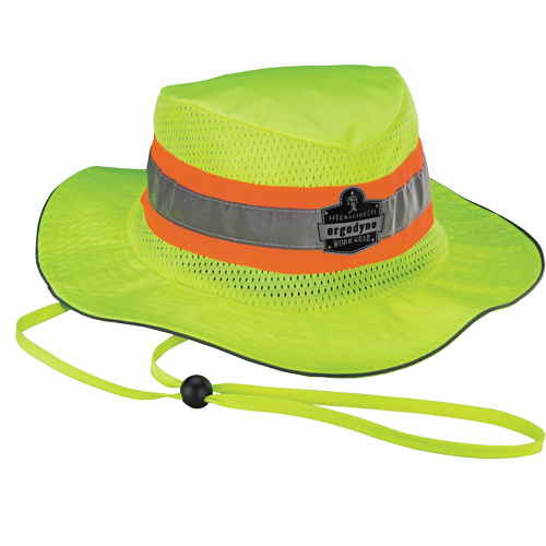 Chapeau de p&ecirc;cheur &agrave; refroidissement par &eacute;vaporation Chill-Its 8935CT, Lime haute visibilit&eacute; Moffatt Supply & Specialties