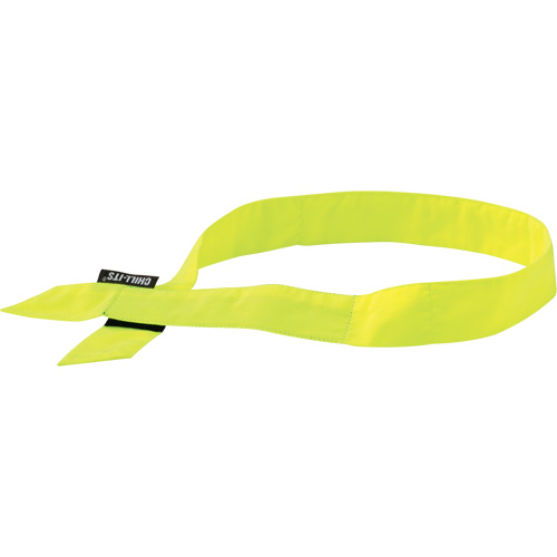 Chill-Its&reg; 6705 Evaporative Cooling Bandana, High Visibility Lime-Yellow Moffatt Supply & Specialties