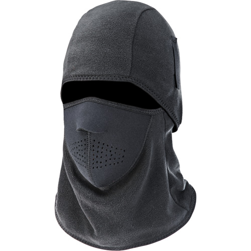 N-Ferno&reg; 6826 Two-Piece Balaclava, Fleece/Neoprene/Polyester, Black Moffatt Supply & Specialties